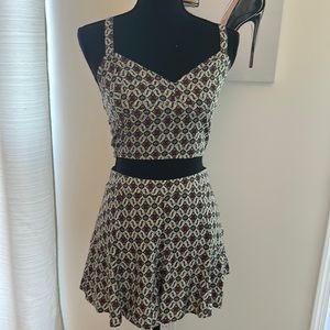 Hollister set, tank top and shorts, size small